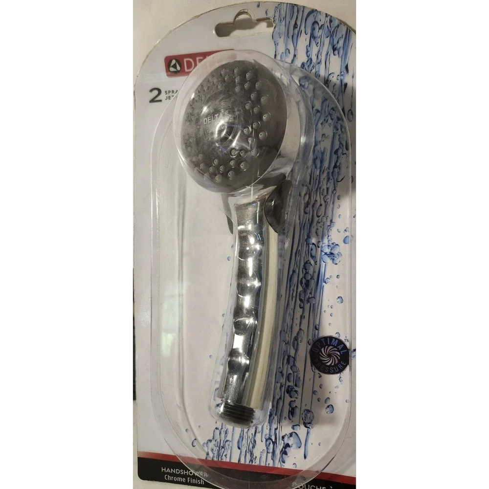 Delta 2 Spray Hand Shower Chrome Finish Model 59462-B18-PK New